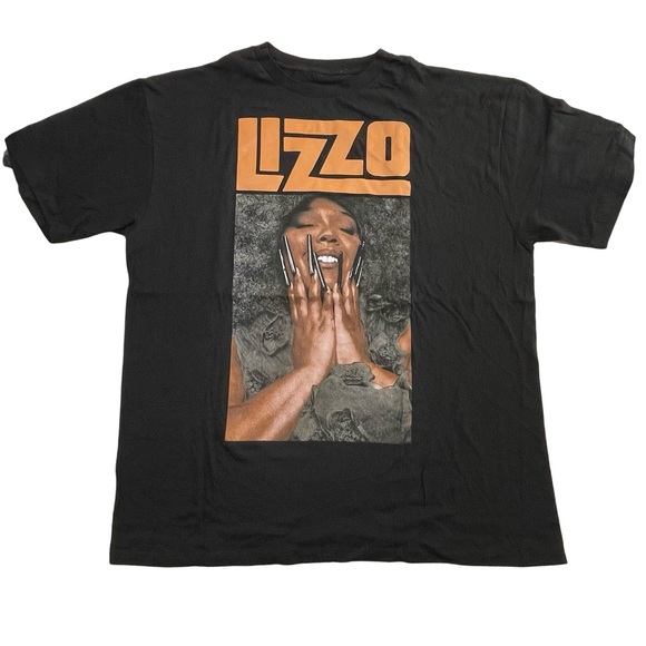 Lizzo Size XL Black Tee (Retail $35) - Picture 1 of 3